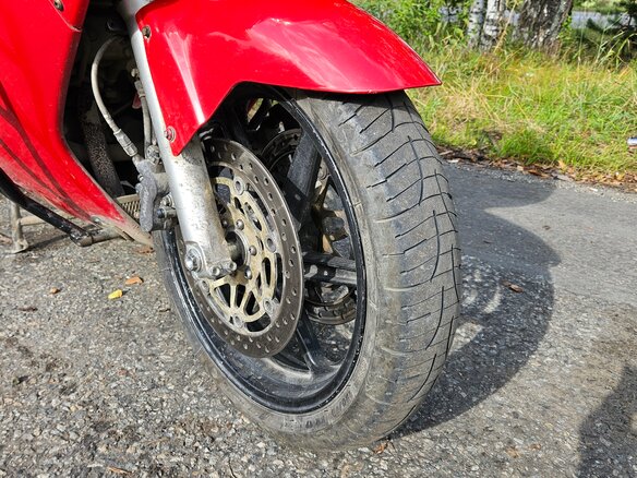 1998 Honda VFR 800, красный, 390000 рублей - вид 15