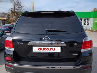 2013 Toyota Highlander II (XU40) Рестайлинг, чёрный, 2150000 рублей, вид 4