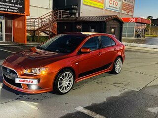2008 Mitsubishi Lancer Ralliart X, оранжевый, 1290000 рублей, вид 1
