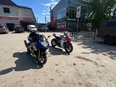 2001 Suzuki GSX-R 600, синий, 300000 рублей, вид 5