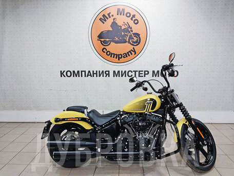 2023 Harley-Davidson Street Bob, жёлтый, 1685900 рублей, вид 1