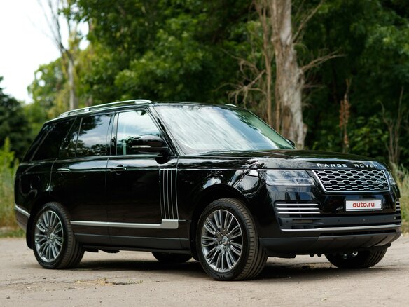 2018 Land Rover Range Rover IV Рестайлинг, чёрный