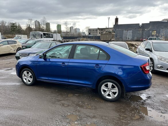 2019 Skoda Rapid I Рестайлинг, синий, 1550000 рублей - вид 13