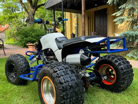 2008 Yamaha Grizzly 125, синий, 300000 рублей, вид 5