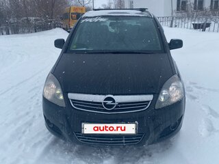 2012 Opel Zafira B Рестайлинг, чёрный, 630000 рублей, вид 1