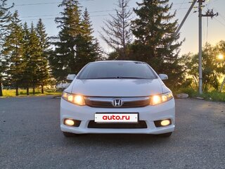 2012 Honda Civic IX, белый, 1270000 рублей, вид 1