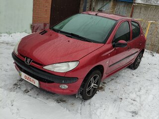 2006 Peugeot 206, красный, 449999 рублей, вид 3