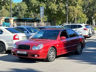 2004 Hyundai Sonata IV (EF) Рестайлинг, красный, 410000 рублей, вид 1
