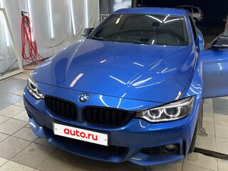 2014 BMW 4 серии 420i xDrive F32/F33/F36, синий, 2450000 рублей, вид 4