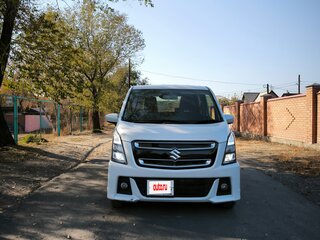 2017 Suzuki Wagon R V Рестайлинг, белый, 730000 рублей, вид 2