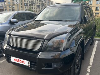2008 Toyota Land Cruiser Prado 5-speed 120 Series Рестайлинг, чёрный, 1800000 рублей, вид 2