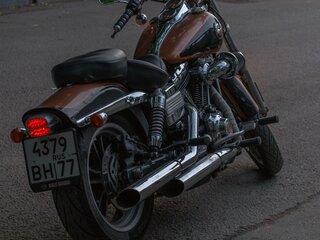 2008 Harley-Davidson Dyna Low Rider, золотистый, 900000 рублей, вид 1