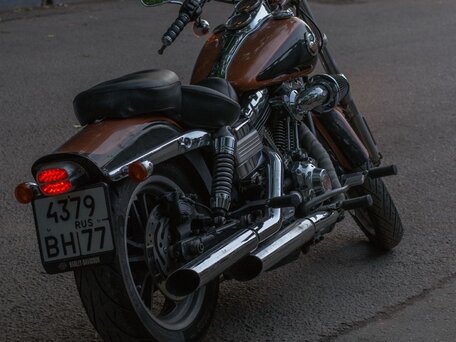 2008 Harley-Davidson Dyna Low Rider, золотистый, 900000 рублей, вид 1