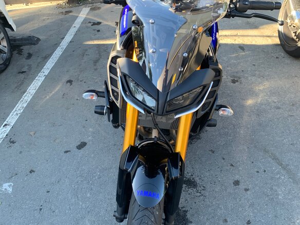 2018 Yamaha MT-09 (FZ-09), чёрный, 920000 рублей - вид 2