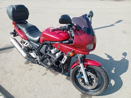 1998 Yamaha FZS600 Fazer, красный, 270000 рублей, вид 3