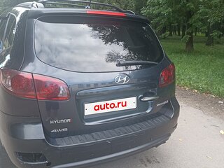 2007 Hyundai Santa Fe II, чёрный, 800000 рублей, вид 3