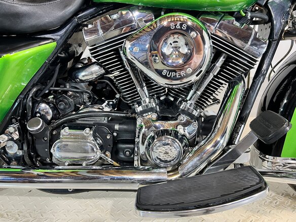 2003 Harley-Davidson Electra Glide, зелёный, 499000 рублей - вид 17