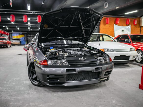 1989 Nissan Skyline GT-R VIII (R32), серый, 15000000 рублей - вид 3