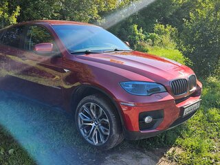 2009 BMW X6 30d I (E71), красный, 1640000 рублей, вид 2