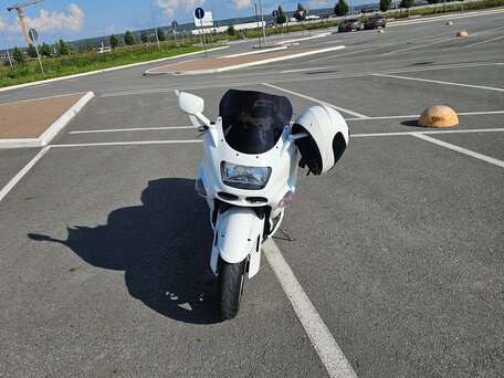 1997 Kawasaki ZZR 1100, белый, 350000 рублей, вид 3