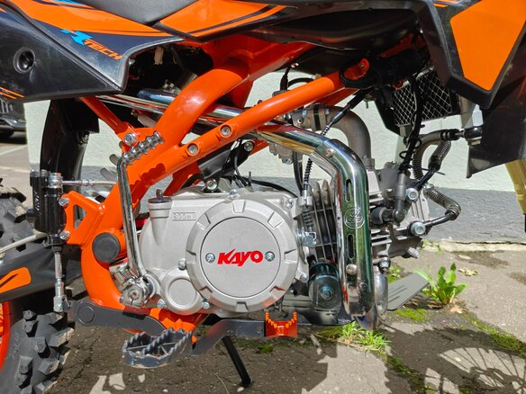 2025 Kayo Evolution YX140EM, синий, 86000 рублей - вид 7