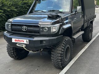 2009 Toyota Land Cruiser 79 70 Series Рестайлинг 1, чёрный, 8000000 рублей, вид 1