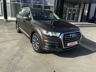 2016 Audi Q7 II (4M), коричневый, 4750000 рублей, вид 4