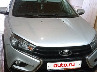 2018 Lada (ВАЗ) Vesta SW Cross I, серебристый, 1400000 рублей, вид 1