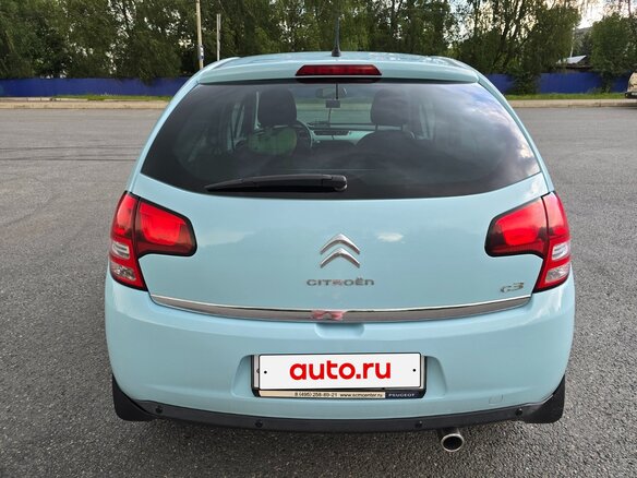 2011 Citroen C3 II, голубой, 630000 рублей - вид 5