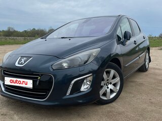 2013 Peugeot 308 I Рестайлинг, синий, 540000 рублей, вид 2
