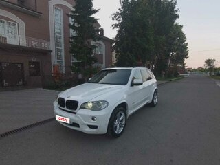 2009 BMW X5 30d II (E70), белый, 2200000 рублей, вид 1