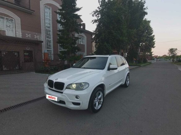 2009 BMW X5 30d II (E70), белый, 2200000 рублей