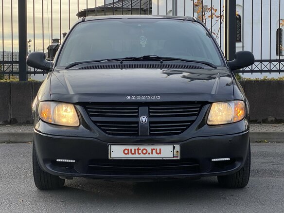 2005 Dodge Caravan 4-speed IV, чёрный, 535000 рублей
