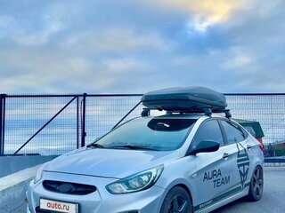 2013 Hyundai Solaris I, серебристый, 1150000 рублей, вид 1