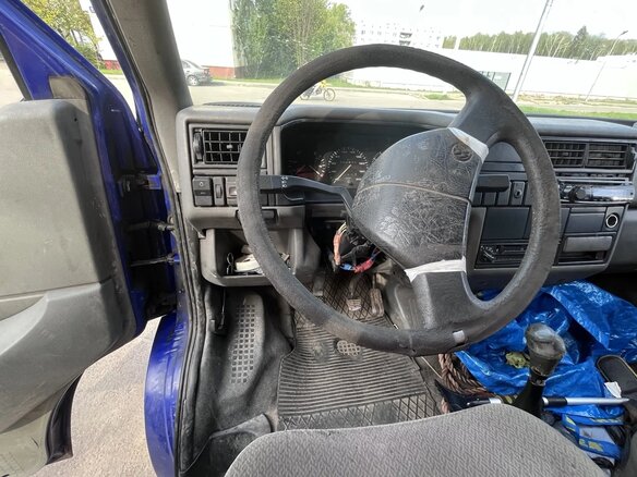1993 Volkswagen Transporter, синий, 250000 рублей - вид 4