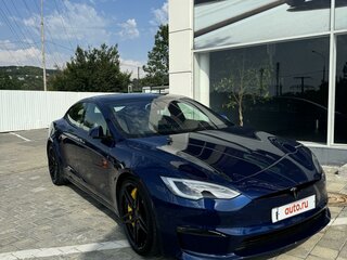 2021 Tesla Model S Plaid I Рестайлинг 2, синий, 8200000 рублей, вид 1