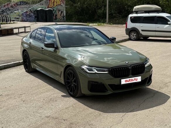 2021 BMW 5 серии 530d xDrive VII (G30/G31/G38) Рестайлинг, чёрный, 7490000 рублей - вид 6