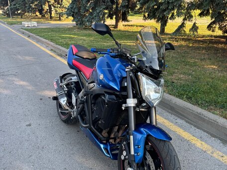 2007 Yamaha FZ1, синий, 650000 рублей, вид 1