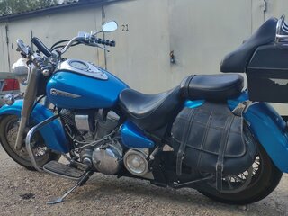 2003 Yamaha XV 1600 Road Star, синий, 550000 рублей, вид 1