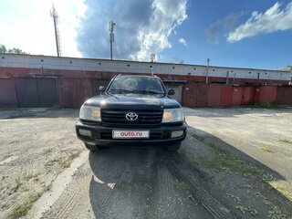 2003 Toyota Land Cruiser 100 Series Рестайлинг 1, чёрный, 2000000 рублей, вид 2