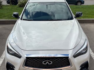 2018 Infiniti Q50 I Рестайлинг, белый, 2950000 рублей, вид 3