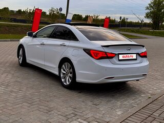 2011 Hyundai Sonata VI (YF), белый, 1195000 рублей, вид 5