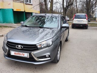 2017 Lada (ВАЗ) Vesta I, серый, 1050000 рублей, вид 3