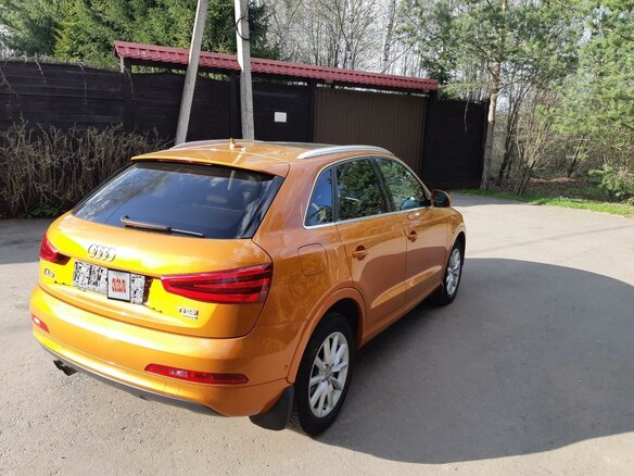 2012 Audi Q3 I (8U), оранжевый - вид 5