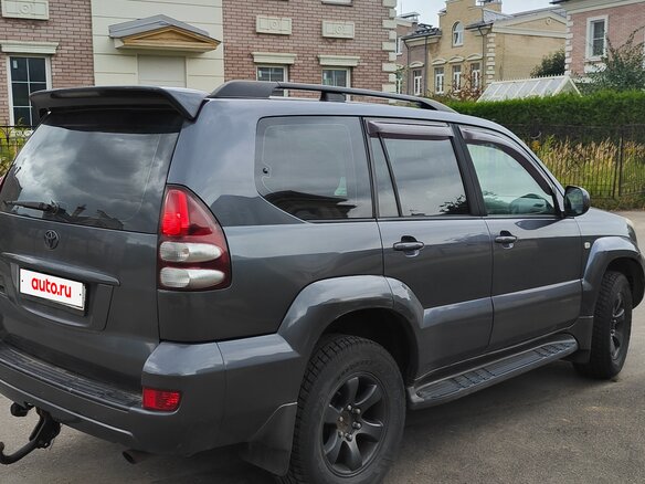 2007 Toyota Land Cruiser Prado 4-speed 120 Series, серый, 1555800 рублей - вид 6