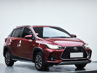 2022 Toyota Yaris L X XP150 Рестайлинг, красный, 1060000 рублей, вид 1