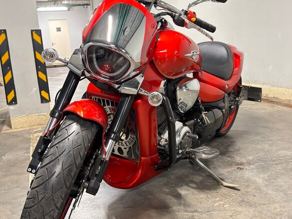 2007 Suzuki Boulevard M109R, красный, 1550000 рублей - вид 7