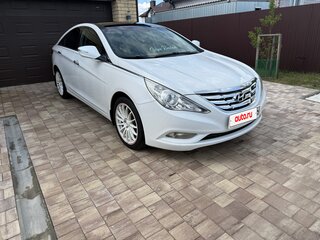 2012 Hyundai Sonata VI (YF), белый, 1000000 рублей, вид 3