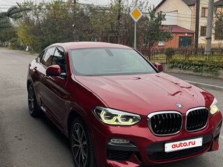 2018 BMW X4 30i II (G02), красный, 4100000 рублей, вид 1