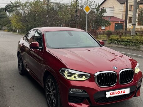2018 BMW X4 30i II (G02), красный, 4100000 рублей, вид 1